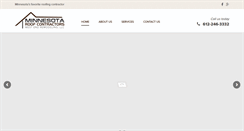 Desktop Screenshot of minnesotaroofcontractors.com